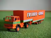 Steyr 1291 Jumboplanensattelzug Frikus-Graz