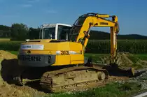 Liebherr Raupenbagger R313, Motorleistung 76 Kw, Einsatzgewicht bis 
17200 Kg (18.08.2011)