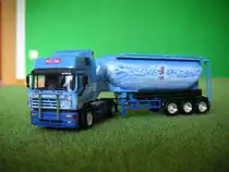 Steyr F2000 Airbrush-Eutersilosattelzug Silo Melmer