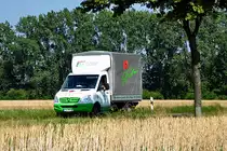 MB Kleinlaster der Firma Peter Sturm, bei Euskirchen 01.08.2011