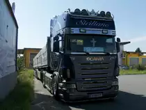 Ein Scania R620 in einem schnen Design in Kaindorf am 7.8.2011