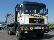 Schon eher selten: MAN F90 32.372 in Gralla am 15.8.2011