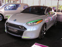 Renault Fluence elektronisches Concept . Foto-Ort: World Series By Renault. Aufnahmezeit: 2010:07:03
