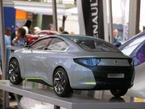 Renault Fluence Maquette. Foto: World Series By Renault. Aufnahmezeit: 2010:07:03