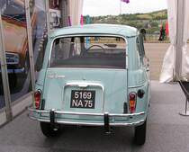 Wunderschn restauriert Renault 4 Super. Ausstellung auf dem World Series By Renault.
Aufnahmezeit: 2010:07:03