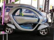 Renault Twizy. Gesehem auf dem WSR am 03.07.2011.