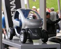Renault Twizy Maquette. Gesehem auf dem WSR am 03.07.2011.