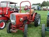 G�ldner in Schmalspurausf�hrung steht anl. der Oldtimeraustellung des Deutz-Club Allmus auf dem Ausstellungsgel�nde, August 2011