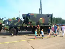 Controllfahrzeug für Patriot Raketensytem am 03.09.2011 in Jever