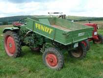Fendt GT steht anl. der Oldtimeraustellung des Deutz-Club Allmus auf dem Ausstellungsgelnde, August 2011

