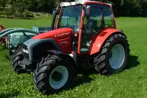 Lindner Geotrac 83 turbo, �sterreichischer Allradschlepper mit 82PS, die Geotrac-Serie wird seit 2002 gebaut, Aug.2011