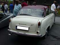 Heckansicht eines Goliath 1100. 1957 - 1958. Oldtimertreffen Kokerei Zollverein am 04.09.2011.