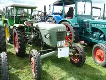 Fendt Fix steht anl. der Oldtimeraustellung des Deutz-Club Allmus auf dem Ausstellungsgelände, August 2011

