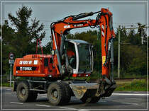 Am 02.09.11 war dieser Radlader in der umgebung von Etten-Leur unterwegs.
