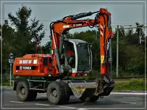 Am 02.09.11 war dieser Radlader in der umgebung von Etten-Leur unterwegs.