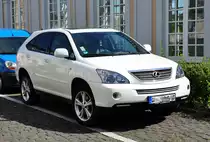 Lexus RX Hybrid am Schlo� Br�hl - 21.08.2011