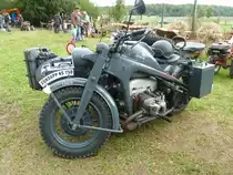 Z�ndapp KS 750 steht anl. der Oldtimeraustellung des Deutz-Club Allmus auf dem Ausstellungsgel�nde, August 2011 

