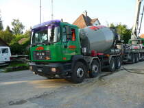 MAN 32-414 Betonmischer in Tuffelen am 24.08.2011