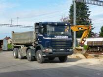 Scania 124c 420 Kipper in Tuffelen am 12.08.2011