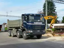 Scania 124c 420 Kipper in T�uffelen am 12.08.2011