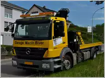 Am 01.09.2011 war dieser M-B Axor am Strassenrand abgestellt.