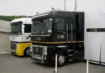 Renault Magnum Zugmaschiene. Aufgenommen auf dem World Series by Renault am 03.07.2011.