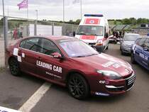 Renault Laguna Leading Car. Aufgenommen auf dem World Series by Renault am 03.07.2011.