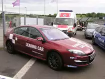 Renault Laguna Leading Car. Aufgenommen auf dem World Series by Renault am 03.07.2011.