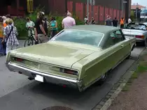 Heckansicht eines 1968´er Chrysler Newport Custom. Oldtimertreffen Kokerei Zollverein am 04.09.2011.