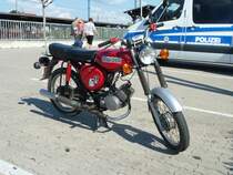 Simson S50, gesehen am Bahnhof Leinefelde, September 2011