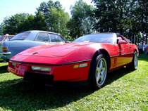 CORVETTE nimmt bei einer Oldtimerveranstaltung Nahe Grieskirchen teil;110717