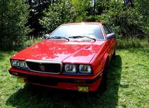 MASERATI 222E (Bj.1988)war die auf 2,8 Liter erstarkte Exportversion des 222 mit 165-kW-Biturbo-V6-Motors; 110821