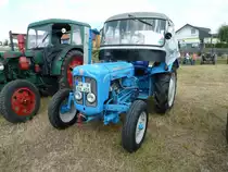 Fordson Dexta ist in Trappstadt anl. Oldtimerausstellung zu bewundern, September 2011