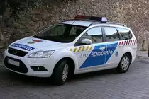 Ford Focus Turnier Polizei. Gesehen am 11.09.2011