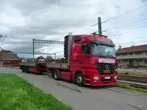 Mercedes Actros Sattelschlepper in T�uffelen am 07.09.2011