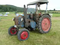 Lanz ist Gast beim Oldtimertreffen der Traktorenfreunde Mackenzell, September 2011