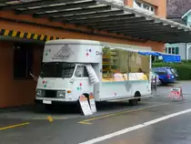 Hanomag Kleinlaster als moble Verkaufsstelle in Worb am 18.09.2011