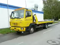 MB 814 als PKW-Transporter, gesehen in Luxembourg, September 2011
