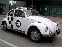 VW-K�fer  mit rostiger Sto�stange;110920