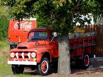 FORD Oldtimer-LKW (3,0to) versteckt sich bei Bovensmilde/NL;110903