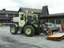 MB Trac arbeitet in S�dnorwegen, Juli 2011
