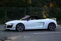 Brandneuer R8GT Spyder in Hockenheim am 2.10.2011