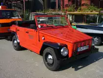 VW 181 K�belwagen der Feuerwehr M�nster. Oldtimertreffen Kokerei Zollverein am 02.10.2011.