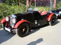 Wolseley Hornet Special Roadster. 1930 - 1936. Motorisiert war der Hornet mit einem 6-Zylinderreihenmotor mit 1.271 cm� ab 1935 mit 1.378 cm� Hubraum. Die Leistung lag bei 47 PS. Oldtimertreffen Kokerei Zollverein am 02.10.2011.