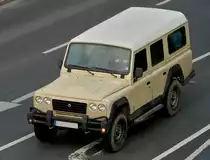 Diesen Gel�ndewagen der Marke Santana habe ich am 20.09.2011 auf der Insel R�gen aufgenommen.