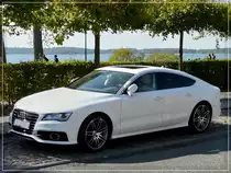 Audi A7 auf dem Chip festgehalten am 24.09.2011.