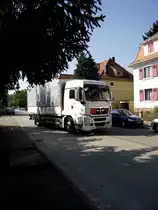 MAN TGX in Mosbach am 28.09.11 