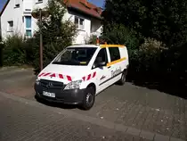 Neuer Mercedes Benz Vito am 02.10.11 in Mainz als Technik Service Wagen 
