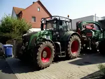 Fendt Vario 936 mit Maish�cksler in Mosbach am 28.09.11