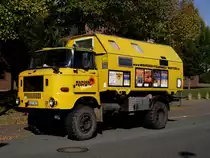 Ein IFA W50 Reisemobil in Mainz 02.10.11 